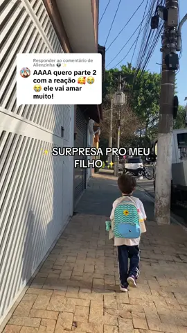 Respondendo a @Alienzinha 👽✨ demorei mas voltei, o otto reagiu da forma mais fofa 🥹🩵🤧 comentem bastante pra engajar e ajudar a gente! #fypシ゚viral #maesolo #fyp #viral #vaiprofycaramba #surpresa #fy 