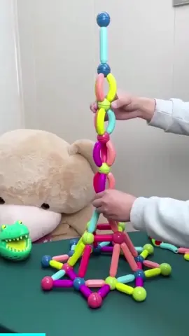 𝗠𝗮𝗴𝗻𝗲𝘁𝗶𝗰 𝗦𝘁𝗶𝗰𝗸 & 𝗕𝗮𝗹𝗹 𝗖𝗼𝗻𝘀𝘁𝗿𝘂𝗰𝘁𝗶𝗼𝗻 Toy For Kids. WhatsApp 03315101239 or Inbox us to place your order. #fypシ #fyp #foryoupage #toys #cool #toy #toysforkidspk #pakistani_tik_tok 