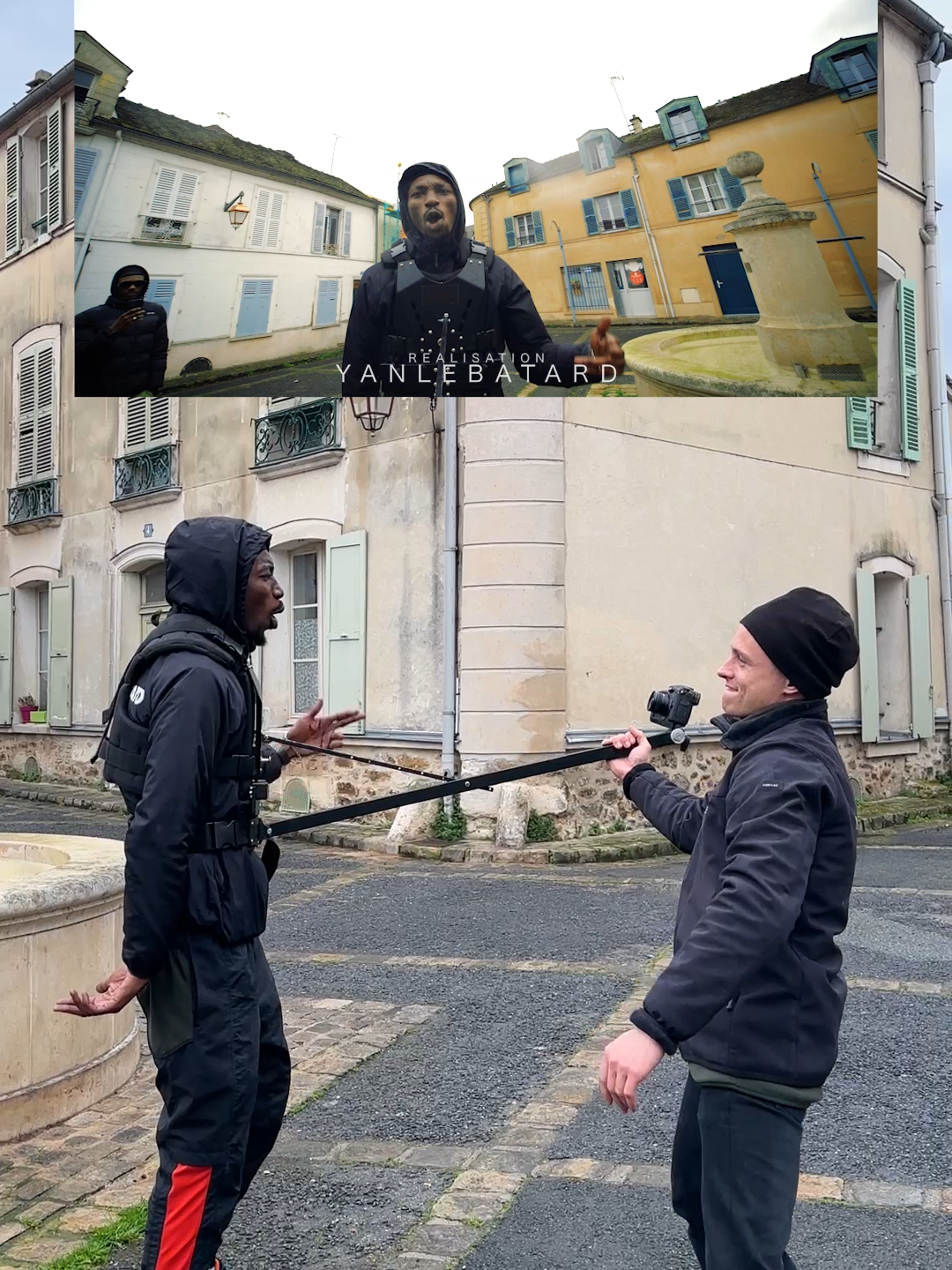 CLIP vs REALITE #yanlebatard (son: kr l'espece - espece 12) #clip #rap #camera #gestuelle