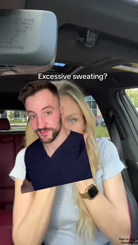 Do you have excessive sweating, aka hyperhidrosis? Here are 5 of the most effective ways to help! My favorite is last @Allison Venz  #hyperhidrosis #sweating #dermatologist #antiperspirant 