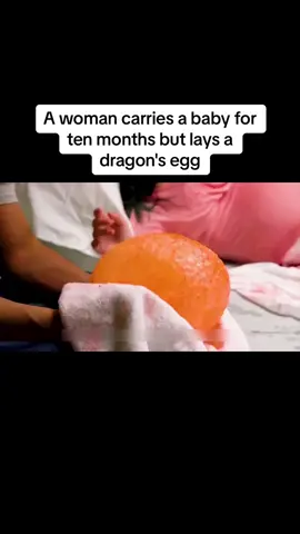 A woman carries a baby for ten months but lays a dragon's egg#film #usa_tiktok #movieclips 