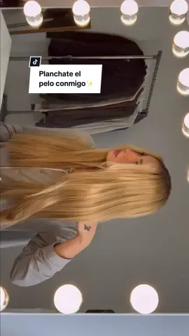 Plánchate el pelo conmigo💅🏼✨ #pelo #peloliso #planchaghd #planchandomeelpelo #pelobrillante #pelosano