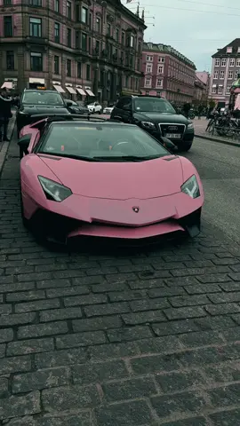 Pink Lamborghini SV roadster  #pink #lamborghini #viral@