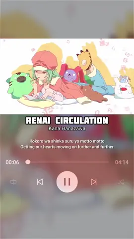 Renai Circulation - Kana Hanazawa Full Song AMV #song #songlyrics #anime #renaicirculation #kanahanazawa #fullsong #musicvideo #fyp 
