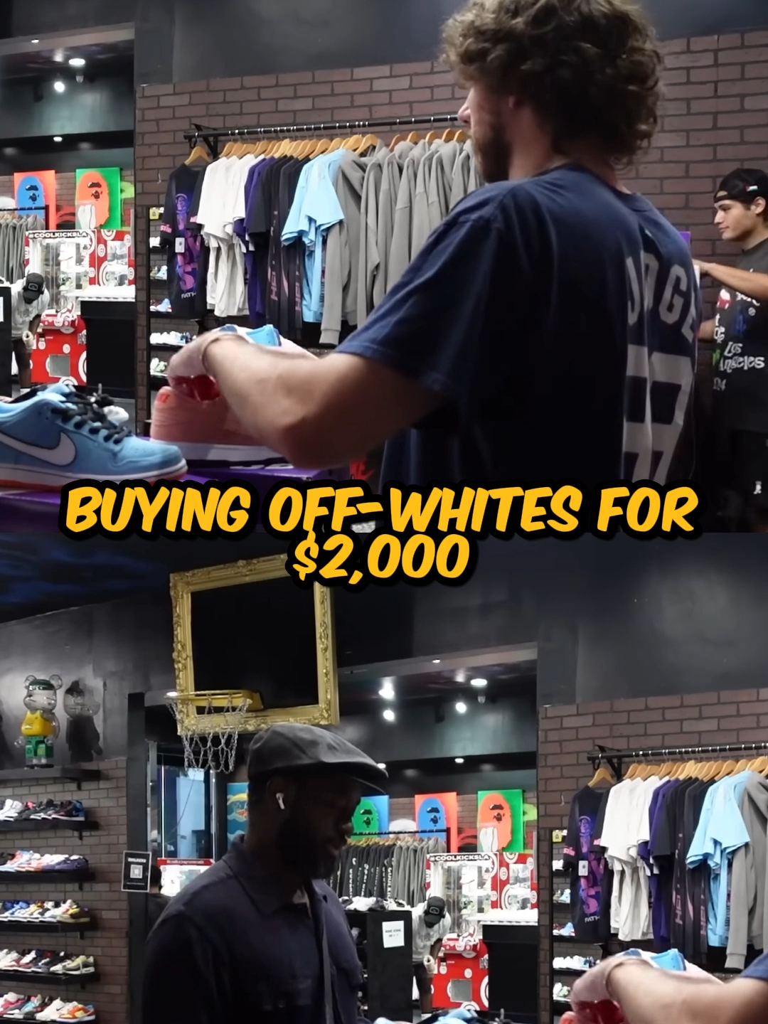 Spending $2,000 On Off-Whites! #fyp #frankie #ramitheicon #sneakers