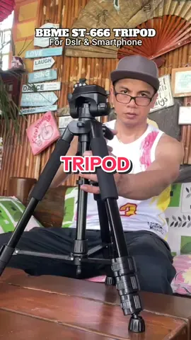 Tripod na pang malakasan #tripod #dslrtripod #cameratripod #foryou 