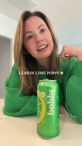sooo good @Poppi 🍋🫶🏻 #newpoppiflavor #lemonlime #sodaisback #poppi 