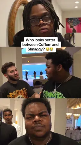 Who looks better between Cuffem and Shnaggy? #adinross #cuffem #shnaggy #funny #foryoupage #fyp 