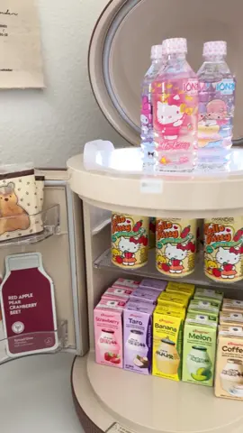 clean and restock my mini fridge with me 🫶 #minifridge #restock #restockasmr 