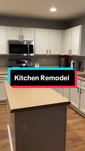 Thank you to @Luis Canez’s company for the kitchen glow up 💅🏼 Now its time to change the counters. #fyp #Home #kitchenupdate #renovation #homeowner #trending #viral #foryou 