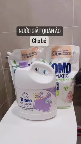Hai loại nước giặt mà mẹ min đang dùng cho bé min , các mẹ thì đang dùng loại nào ? #dcgr #lamme #nuoicon #meminhmin #mebim #nuoicondungcach #mebimsua 