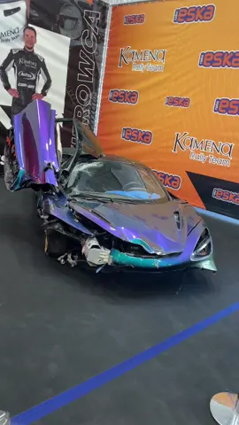 Mclaren 765lt crash 😭 #mclaren #765lt #crash #fakesituation⚠️ #międzynarodowetargipozań 