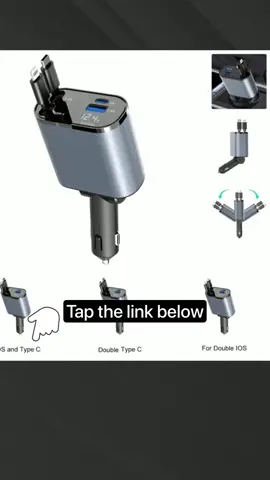4 in 1 USB car charger for all Phones .Best Product,Try it!