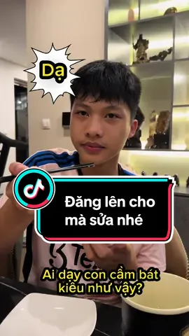 Đăng lên cho biết mà sửa #mcquangminh #xuhuongtiktok #FamilyFun #tiktokvietnam #viral #MCQuangMinhFamily #comeminhvietnam #BLGR #dinner 
