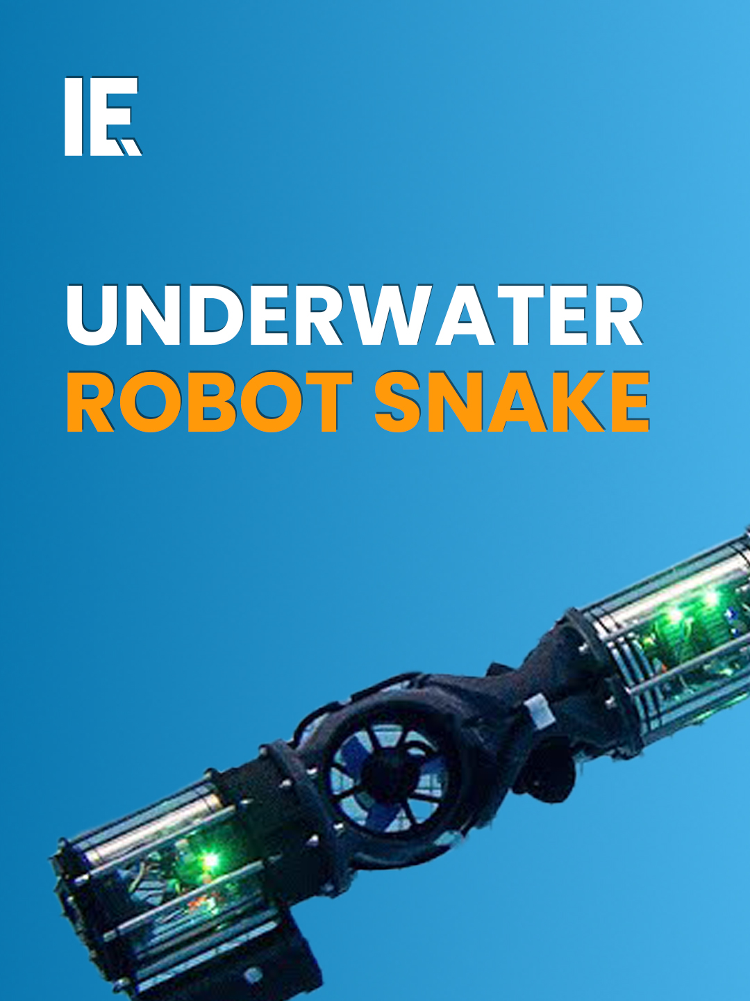 Carnegie Mellon University has developed a modular robotic snake to perform underwater inspections. Underwater inspection can be a hazardous occupation for human divers. The modular robot snake is highly adaptable and multi-functional. #robotics #roboticsnake #underwater