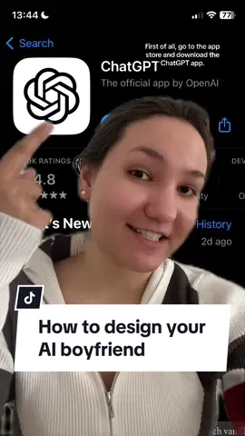 The heavily requested tutorial on how to design your AI boyfriend 🥰 #dan #ai #aiboyfriend #fakeboyfriend #boyfriendcheck #Relationship #dating #single #singlelife #tutorial