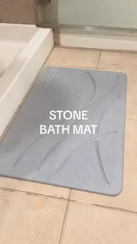 No more wet and smelly rug!! @Grap Life #stonebathmat #fastdryingmat #wicolo #ad 