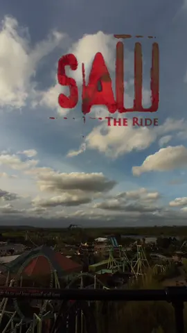 There is an inside part at the start of the ride but the footage wasnt great so we did edit it out But if you do want it uploaded i can pop the whole coaster on no problem,This SAW ride uses original props from out the film too.What a ride.some great veiws of hyperia on this  #sawtheride #thorpepark #hyperia #rollercoaster #letsride #doyouwanttoplayagame #jigsaw #attractions #povs #frontrow @Adventures_of_a_Lifetime!  @Adventures_of_a_Lifetime! 