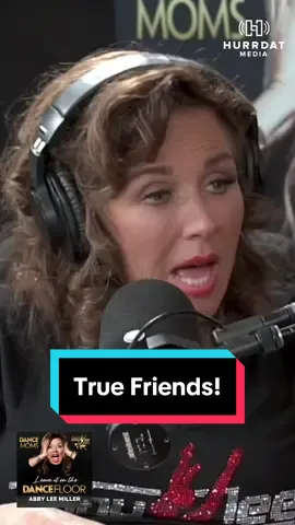 Sometimes in life it’s easier to laugh than cry… and I’m grateful @Nicki and I were able to laugh through some devastating moments in my life. Remember the friends that stick by you on the worst of days! Listen to our emotional 2-Part podcast now 👍🏼✨🎙️ #LeaveItOnTheDanceFloor #aldc #abbylee #abbyleemiller #abbyleedancecompany #dancemoms #madhouse #leaveitonthedancefloorpodcast #goodfriends #truefriends #rememberwhoyourfriendsare