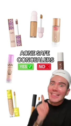 VIRAL ACNE SAFE CONCEALERS!😱 (follow for more!💗) #acne #acnetreatment #acneskin #concealer #foundation #makeuphacks #MakeupRoutine #beautyhacks 