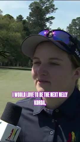 Karis Reid shares her future aspirations in golf after winning the Drive, Chip & Putt Girls 12-13 National Title. 🏆 #DriveChipandPutt #golf 