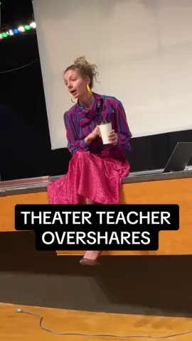 she’s been arrested many times #americanhighshorts #theater #theatre #theatreteacher #schoollife 