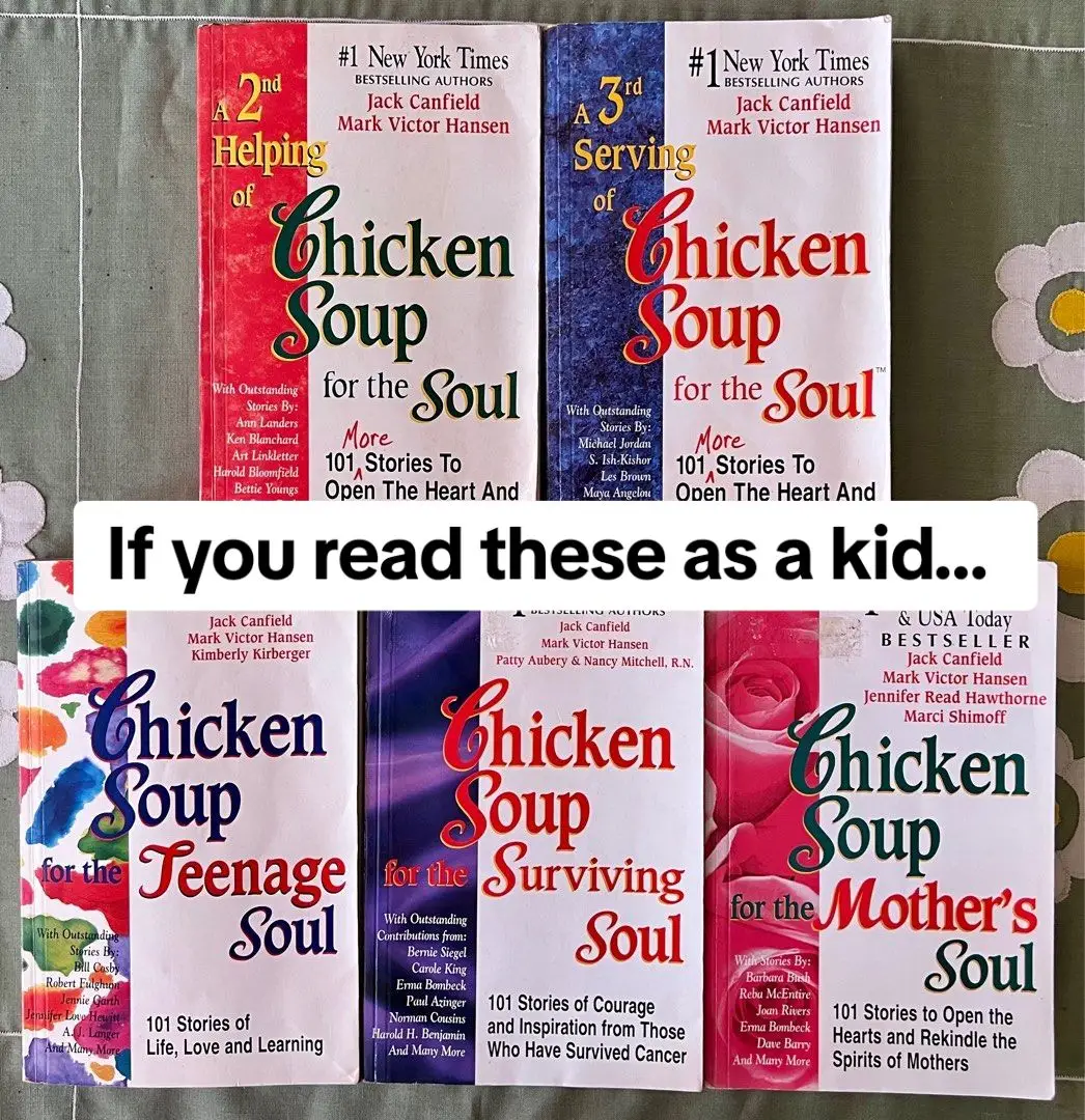 Repost if you ever read Chicken soup for the soul👀 #bookworm #darkromancerecs #booktokrecs #alexia_reads #foryoupage #fyp #book #BookTok #booktokers #darkromancereaders #fantasyreads #thrillerbooktok #fantasybooktok #darkromancebooktok @Books with Melissa 📖🌹 