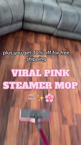 Its PINK and worth every penny!! #viralsteammop #pinksteammop #shoplesliegloria #steammop #steamcleaning #cleaningtiktok #CleanTok #cleaninghacks #cleaningtips #productsilove #cleaningtools #cleaninggadgets #TikTokShop  #standoutnotspendout #mothersdaysale #ttsacl 