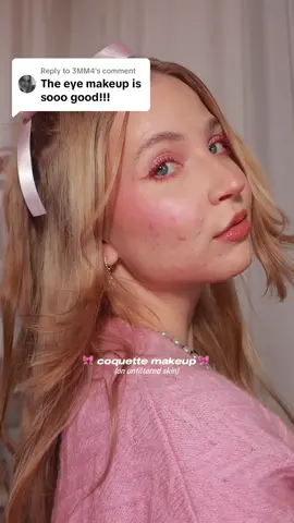 Replying to @3MM4 coquette makeup trend on unfiltered skin🎀 (to this day i have no idea what ‘coquette’ means but i guess it’s internet’s new term for soft pink😅) #coquettemakeup #coquetteaesthetic #viralmakeup 