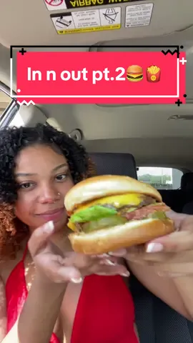 In n out pt.2🍔🍟 #fyp #fypシ #foryoupage #foryou #fypシ゚viral #eat #foodtiktok #Foodie #FoodTok #eating #mukbangeatingshow #parati #abcxyz #viral #eatwithme #bigbites #innout #burger #flyingdutchman 