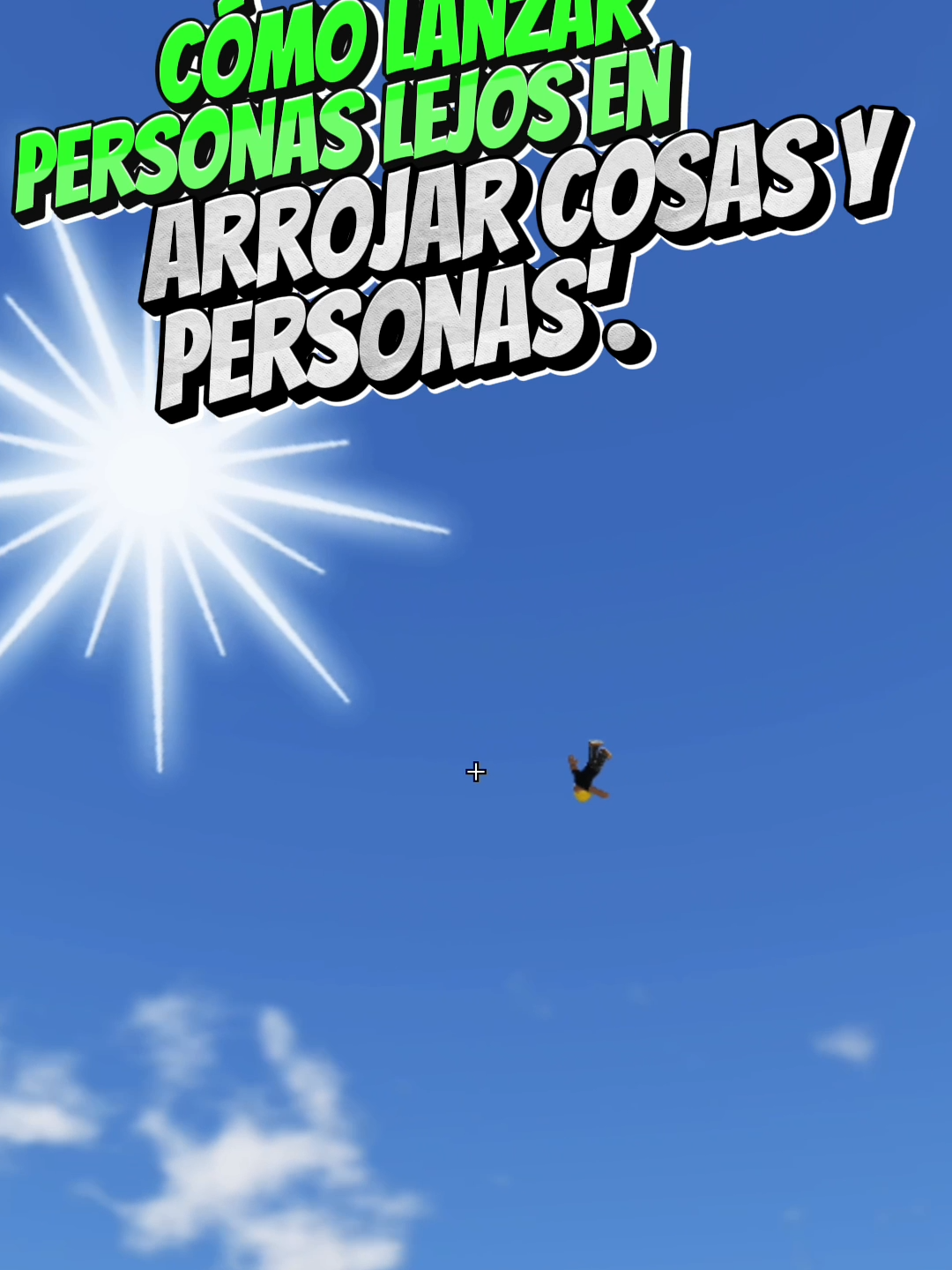 Cómo lanzar personas lejos en 'Arrojar cosas y personas'. | #roblox #tutorial #lanzar