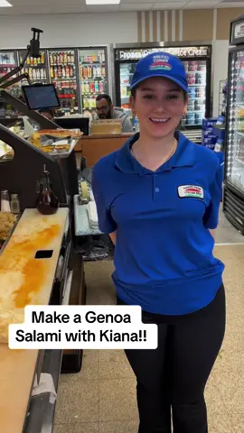 Make a Genoa Salami with Kiana !! #Genoasalami #Italy #Italiandeli #ottawacanada #ottawa #food #sandwich #nocleaning #ontario 