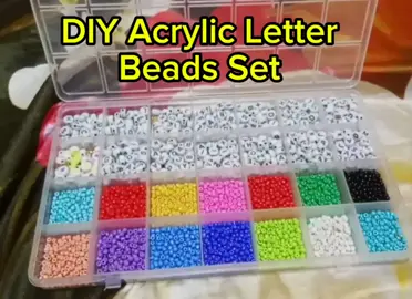 5000 of Beads Set DIY Acrylic Letter Beads Set To make Friendship Bracelet Jewerly Making and Crafts Set 😍😊 #beadsset #diybeadset  #friendshipbracelets  #fyp #foryou 