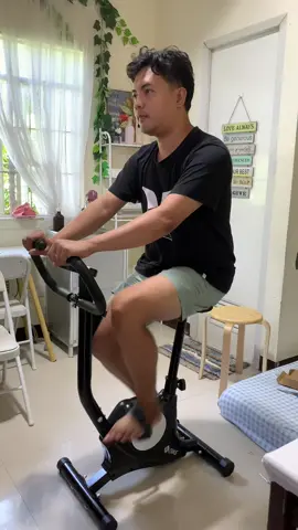 Pwede na mahpapawis anytime 😊 #exercisebike #bike #exerciseathome #exerciseequipment 
