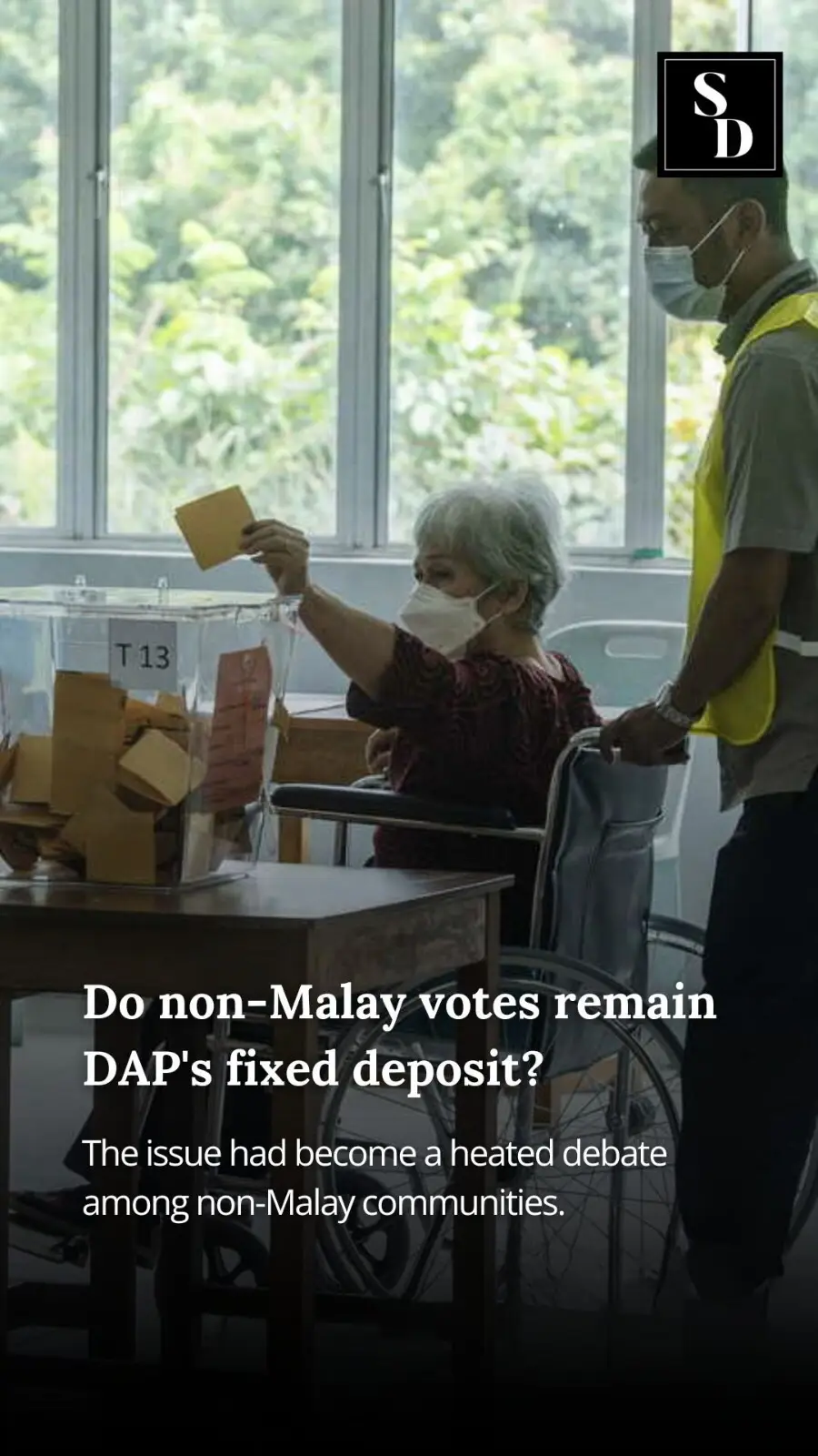 Visit www.sinardaily.my for more stories #DAP #Politics #PoliticalAnalyst #NonMalay #Votes #FixedDeposit #GE16 #Election #SinarDaily 