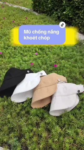Nắng rồi chọn ngay 1 em mũ chống nắng tốt thôi nào #happystyle😁 #muhochop #nonbucket 