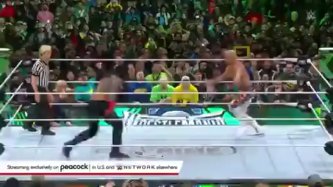 CODY RHODES FINISHES THE STORY #WWE #wrestlemania40 #codyrhodes #romanreigns