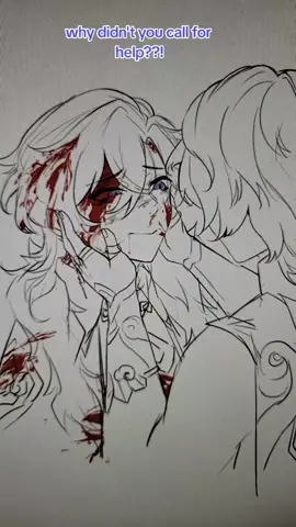 i think this fits them idk i cried while drawing this 👍 #HonkaiStarRail #aventio #ratiorine #aventurine #drratio #hsr #hsrfanart #aventurinehonkaistarrail #drratiohonkaistarrail #aventurinehsr #hoyocreators #fypシ 