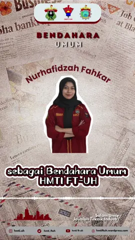 halo Industrializers! selamat datang di Official Tiktok HMTI FT-UH, berikut pengenalan dari Bendahara Umum HMTI FT-UH!  Selamat menyaksikan! #HidupTeknik #HidupTeknik #HidupTeknik #SalamUnit #JayalahTeknikIndustri