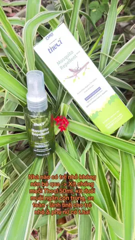 Xịt chống muỗi Theci 50ml, xịt đuổi muỗi ngăn cồn trùng, an toàn - lành tính cho trẻ nhỏ & phụ nữ có t.hai ##xitchongmuoi##xitchongmuoiantoanchobeliushen##xitchongmuoichobe##xitchongmuoivacontrungchobe##xitchongmuoiantoanchobe##xitchongmuoichobabau##xuhuong##lenxuhuong##LearnOnTikTok##thinhhanh##tiktokshop##tiepthilienket##affiliatemarketing 