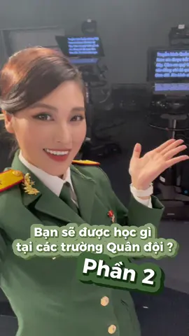 Bạn được học gì tại các trường Quân đội ? (Phần 2) #btvthuytien #thuytienqpvn #qpvn #quandoi #qdndvn #quandoinhandanvietnam #LearnOnTikTok #imentertainment 