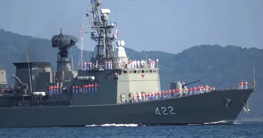 HTMS Taksin FFG-422 Royal Thai Navy.         #Navy #fyp 