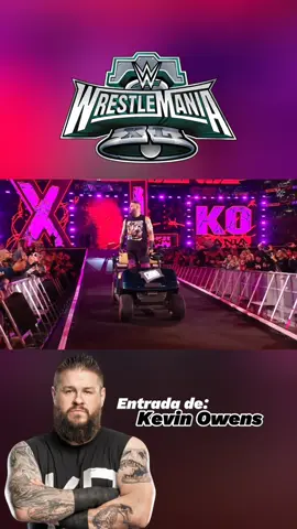 Entrada de Kevin Owens en Wrestlemania XL #WrestleMania #wrestlemaniaxl #wrestlemania40 #WWE #wwefan #entrace #wweentrance #kevinowens 