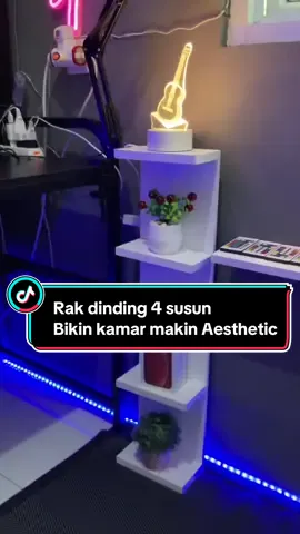 Rak dinding susun serbaguna, bikin ruangan kalian makin aesthetic😁 #kamaraesthetic #rakdinding #rakdindingminimalis #rakdindingsusun #fyp 