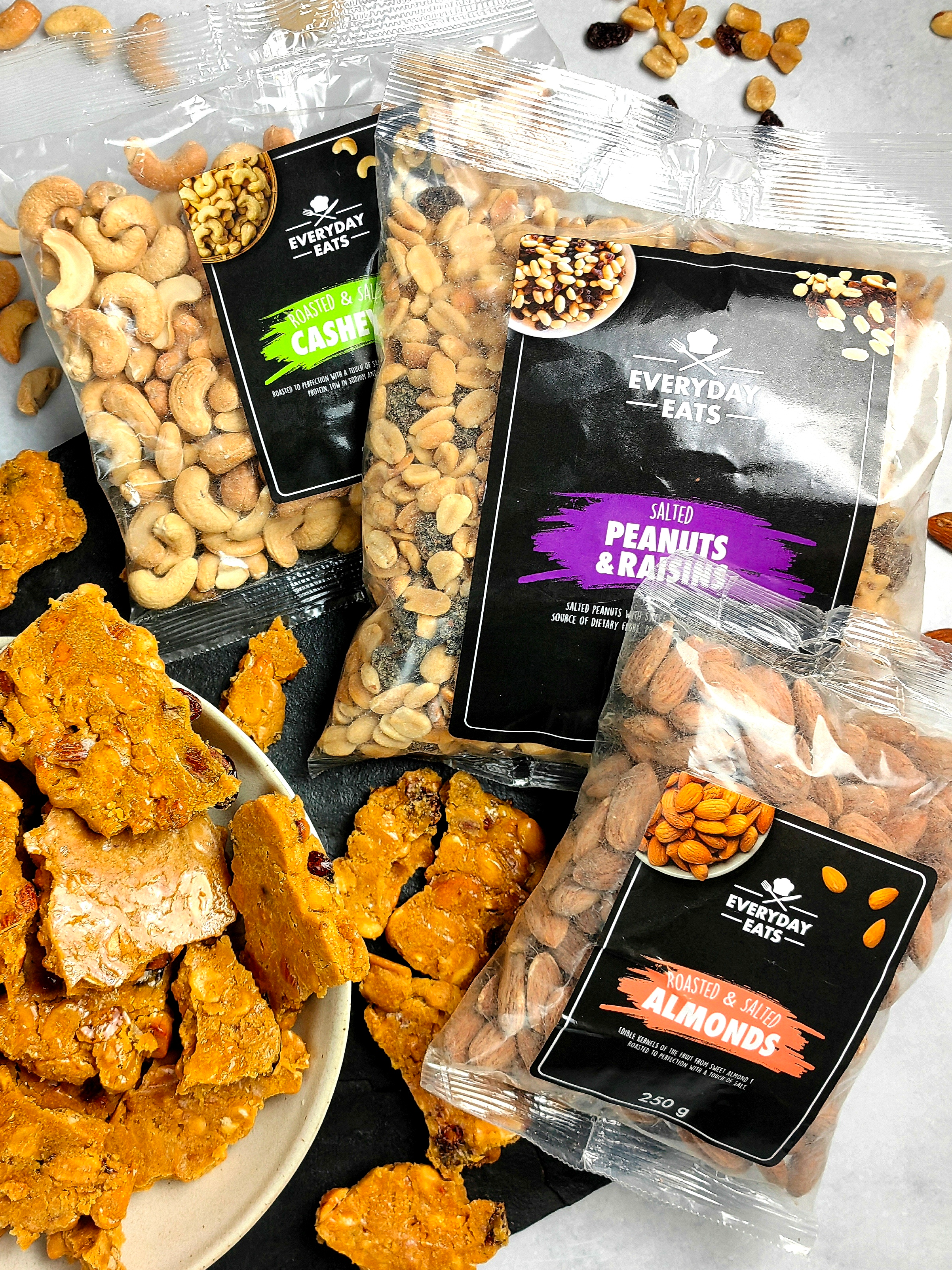 Indulge in the crunchiest delight with our homemade 'Everyday Eats' Mixed Nut Brittle! 🥜😋 Made from the finest selection of nuts available in-store and online, this irresistible treat is a true celebration of flavor and texture! #econofoods #peanutbrittle #cashewnuts #almondnuts #EasyRecipe #snackinspo #lunchboxsnacks #yummy #mixednutbrittle #FYP