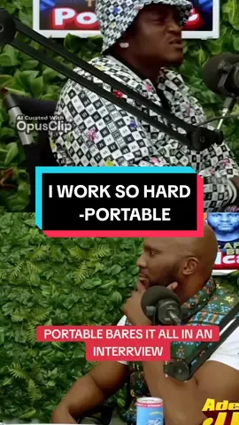 I work so hard to be were I am today -PORTABLE SPEAKS.