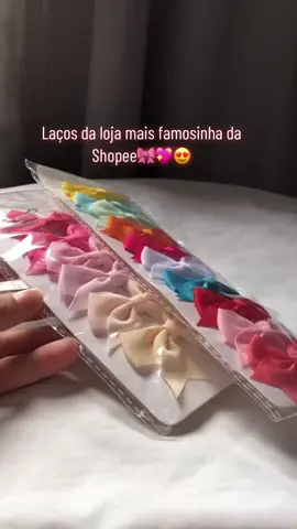 Ja da para fazer estoque!!❤️😍#shopee #comprasoline #compras #lacos #dicas 