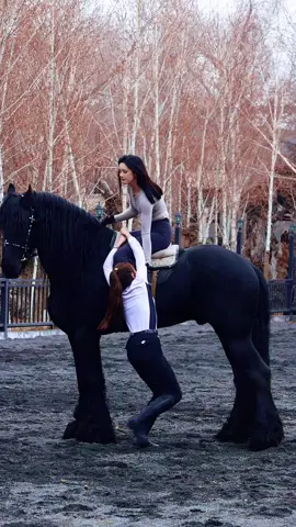 每位女孩都是公主😘❤️#horseriding #horsevideo #horseride #horserider #horses #horse #funny #funyvideo 