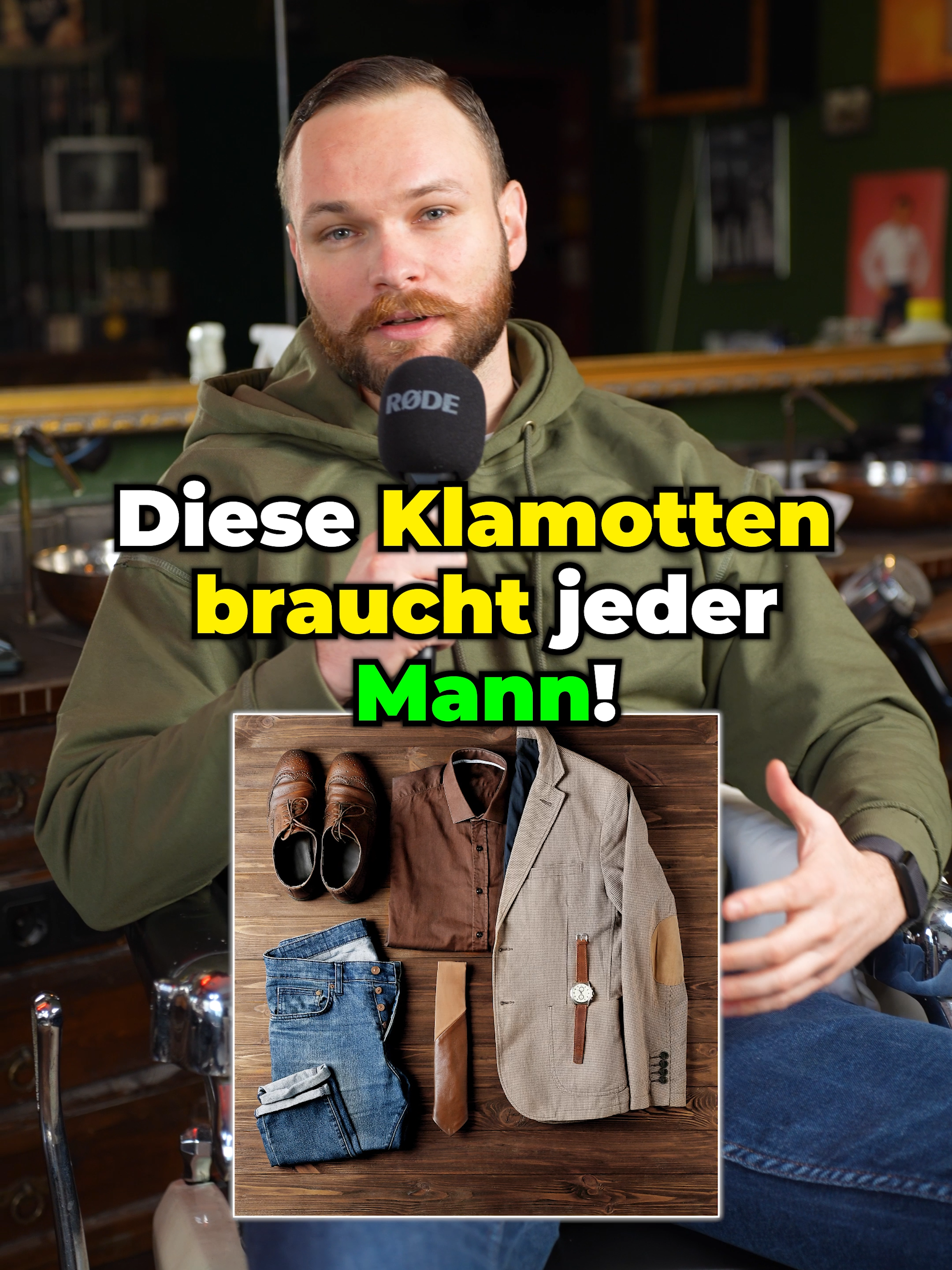 Diese Kleidungsstücke müssen am Start sein. #outfit #ootd #musthave #stil #style #barber #störtebekker