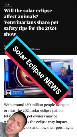 Theres breaking news involving the SOLAR ECLIPSE of 2024 #fyp #solareclipse #eclipse #april8 #april8th #eclipseglasses #topnews #news #breakingnews #solar 